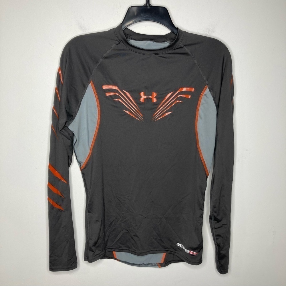 Under Armour Grip heat gear fitted long‎ sleeve shirt size small